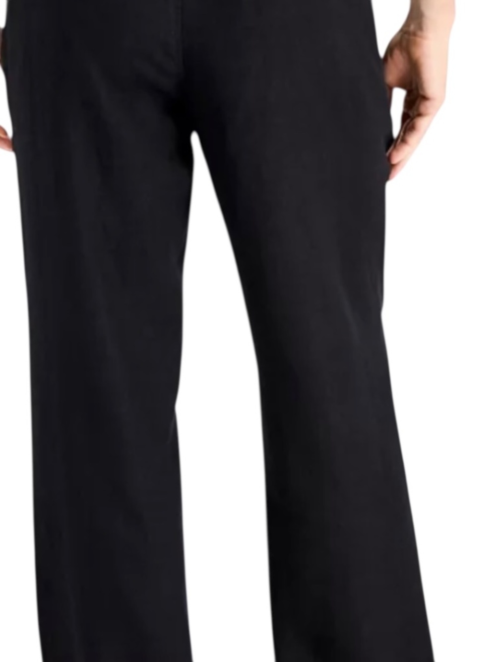 Club Room Men's 100% Linen Pants, Deep Black Lightweight  Size XL - NWT - Picture 3 of 4